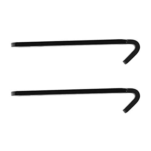 Fence Wire Twister for T Post Clips, Barb Wire Fence Tools,Time Saver Barb Galvanized Twisted Wire Fence Tools Easy to Use Strong Enough to Twist Any Fencing Wire (2 Pack) - size: Wire Twister Black-2pcs