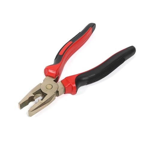 HURON Electrician Lineman Pliers, 8", Copper Alloy/Non-Magnetic (1/3/10pc) (1pc) - style: Heavy Duty