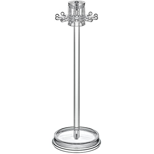 Amazing Abby - Temptation - Necklace Holder Stand with Spinning Hook Design, Jewelry Organizer Stand, Bracelet Tree Display, Perfect Storage Solution for Necklaces, Bracelets, Rings, and More