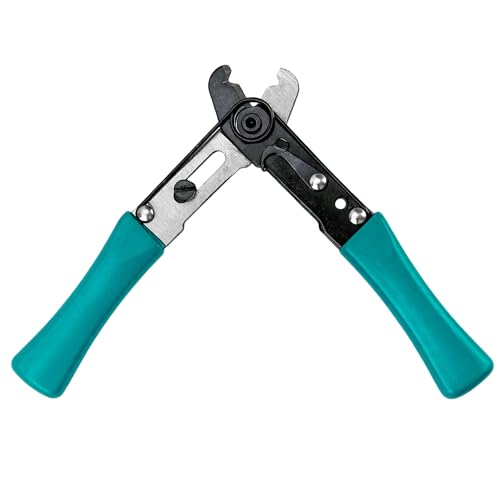 Capillary Tube Cutter - Wire Cutting Pliers Tool for HVAC Air Conditioning and Refrigeration Repairs & Maintenance, Metal Green Snap Clamp On Scissors, Ergonomically Hand Designed Forcep for Copper