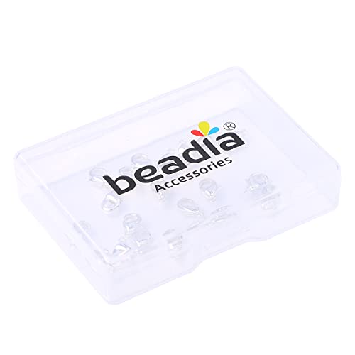 BEADIA Silver Plated Lobster Clasps Non Tarnish 10mm 20pcs for Jewelry Making Findings - color: Lobster Clasps Silver, size: 10mm
