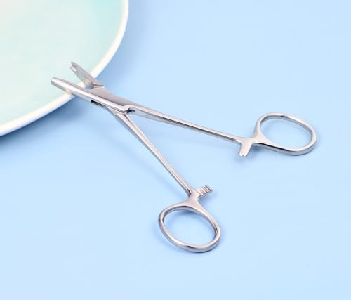 QWALIT Piercing Taper Threadless Insertion Tool - Titanium Labret Pin 16g, 18g, 20g - color: G3 - Auxiliary Pliers