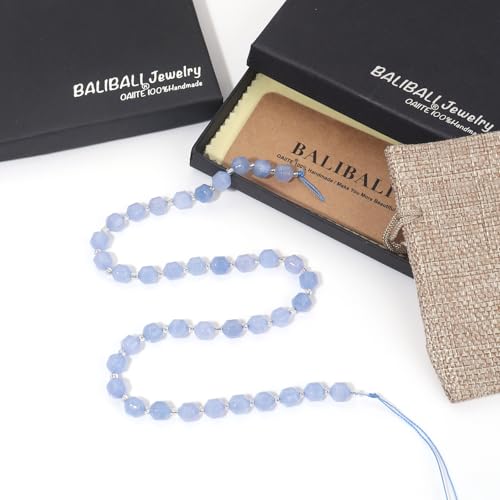 8mm Faceted Natural Aquamarines Stone Loose Round Semi Gemstone Beads for Bracelet Necklace Jewelry DIY Making - color: Aquamarines-1