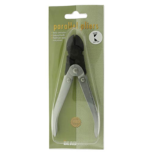 The Beadsmith Side Cutter Parallel Plier, 5.5 inches (140mm), Steel Tool for Jewelry Making, no Spring - style: Side Cutter - 140mm