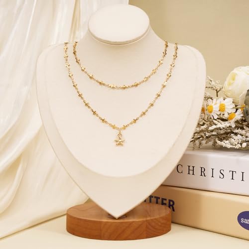 SMYHTGLIF 13 Feet Gold Cross Chain for Jewelry Making Stainless Steel Chain Bulk Craft Jewelry with Lobster Clasps and Jump Rings - color: Cross Gold
