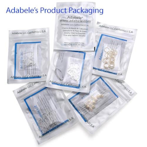 200pcs Adabele Authentic 925 Sterling Silver Hypoallergenic Seamless 2mm (0.08 Inch) Small Tiny Round Loose Beads Spacer for DIY Craft Jewelry Making SS140 - color: Sterling silver, size: 2mm (0.08") - 200pcs