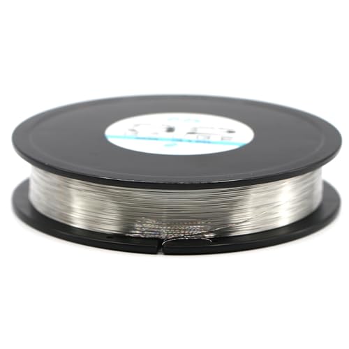 NK Jewelry Making Wire Stainless Steel 316L Soft Annealed AWG 22 24 26 27 28 29 30 32 34 36 38 40 Gauge (SS316L 32Ga 500Feet, 1) - size: SS316L 32Ga 500Feet