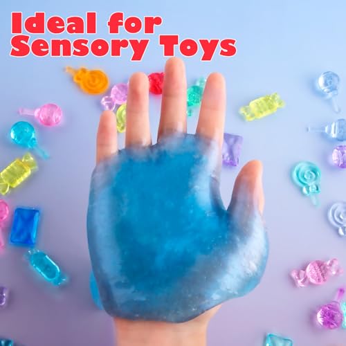Niceup Plastic Candy Toys Lollipop Fake Sweets 160pcs Small Candyland Décor Party Favors Resin Figurine Slime Charms for Easter Egg Birthday Pinata Goodie Bag Fillers, Rave Trinkets - style: Candies Mini (about 160pcs)
