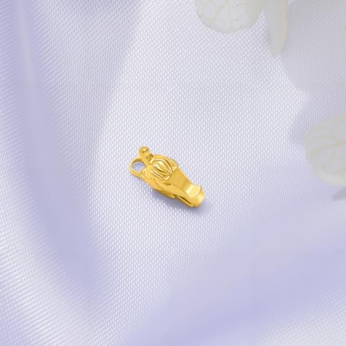 14K Yellow Gold Jewelry Clasp Necklace Extender Clasp Bracelet Extension Connector for DIY Necklace Bracelet Anklet Jewelry Making, 14K Gold Clasp for DIY Jewelry Making (Style 14) - style: Style 14
