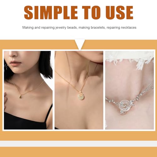 Tanstic 771Pcs 4 Colors Ribbon Ends Fastener Clasps Kit, Bookmark Pinch Crimp Ends with Jump Rings, Lobster Claw Clasps, Chain Extenders, Pendant Charms and Jewelry Pliers for DIY Crafts - color: Ribbon Ends + Jewelry Clasps + Jump Rings