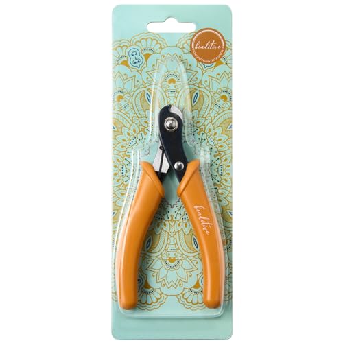 Beaditive Memory Wire Cutter | Jewelry Making, Beading, Crafting | High-Carbon Steel | 5-Inch (Honeycomb) - color: Honeycomb