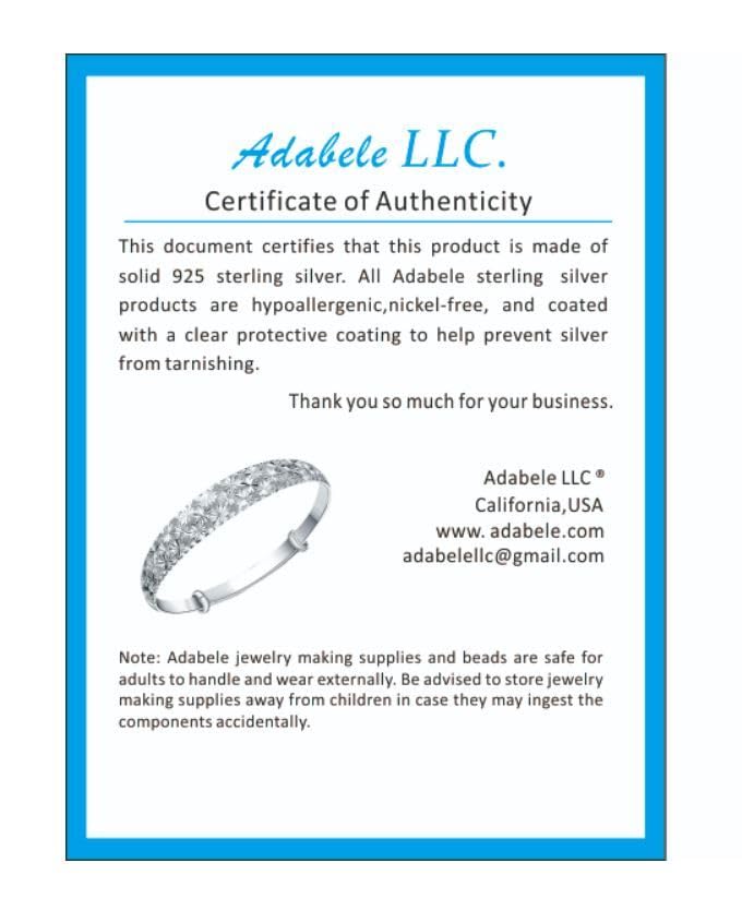 Adabele 10 Feet Authentic 925 Sterling Silver Unfinished Heart Shaped Link Chain 5.5mm x 4.3mm Hypoallergenic Nickel Free for DIY Craft Jewelry Making SSK-T4 - color: Sterling Silver, size: 5.5mm Heart Link - 10 Feet
