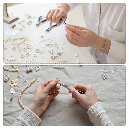 MECCANIXITY 200Pcs Plated Ball Head Pins Jewelry Making 24 Gauge 16mm Wire Head Pins Brass Ball Head Pins End Head Pins for DIY Craft Necklaces Bracelets Earrings, Purple Bronze and Gold - color: Purple Bronze and Gold, size: 16mm