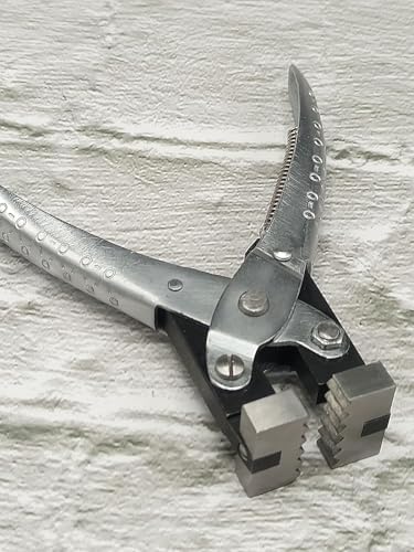 Parallel Action Zig zag Jewelry Pliers - 5.5" Length x 4" Width, Precision Crafting Tool for Jewelry Making, Wire Bending and Metal Forming