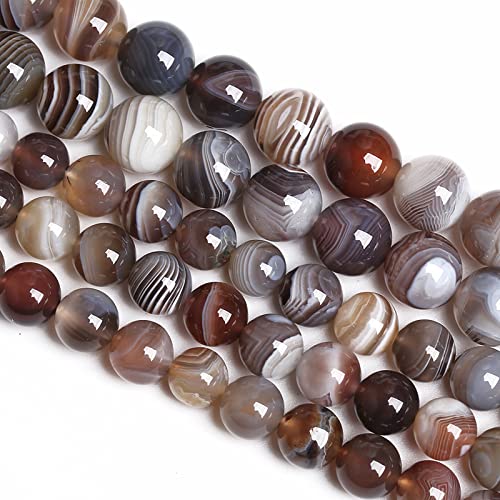 4MM 88PCS Natural Gemstone Stone Botswana Sardonyx Agate Beads for Jewelry Making DIY Bracelet - color: Botswana Sardonyx Agate, size: 4mm