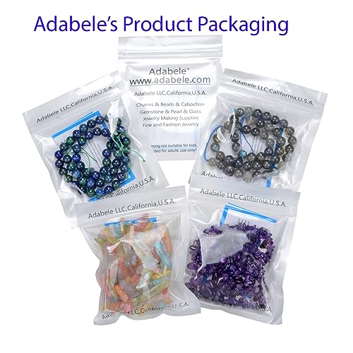 Adabele 15 Inch Natural Raw Healing Crystal Quartz Nugget Drilled Gemstone Loose Beads Chakra Rainbow AB Titanium Coated Chakra Gem Stone Spacer for Jewelry Craft Making GA-B6 - color: Chakras Rainbow Ab, size: 15 Inch/1 Strand