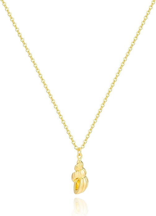14K Gold Plated Dainty Pendant Butterfly Bead Boot Bee Baseball Flower Compass Airplane Heart Hummingbird Tree Necklace Simple Jewelry Gift for Women