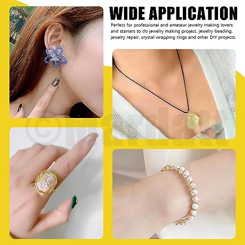 Mardatt 1587Pcs Jewelry Making Supplies Kit Includes Jewelry Pliers, Jewelry Wires, Jewelry Making Silver Charms, Chains, Jump Ring Opener and Tweezers Jewelry Accessories for Jewelry Repair - size: No.3-1587Pcs
