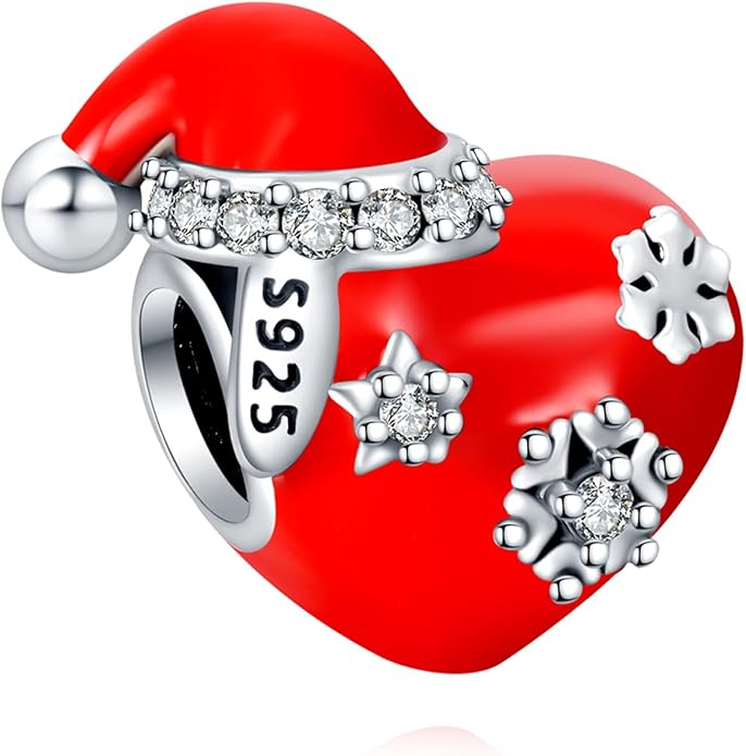 MITSOKU 925 Sterling Silver Charms for Bracelets Necklaces Animal prototype Pendant Safety Chain Dangle Pendants Beads Christmas Day Charms Jewelry Gift for Women