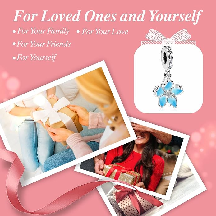 Family Mom Heart Charms 925 Sterling Silver Bead for Bracelets and Necklaces For Women Jewelry Present