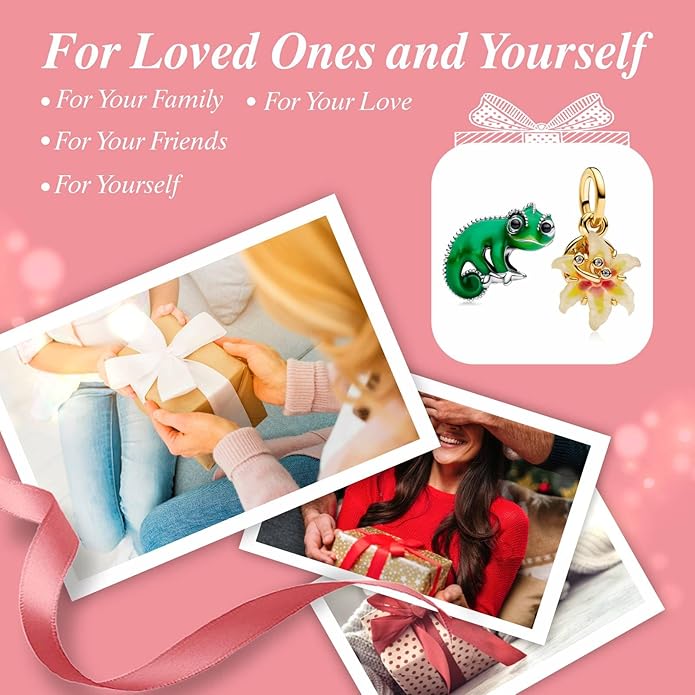 Cute Fashion Heart Charms,S925 Sterling Silver Charm,Bead for Bracelets and Necklaces,For Women Jewelry Present