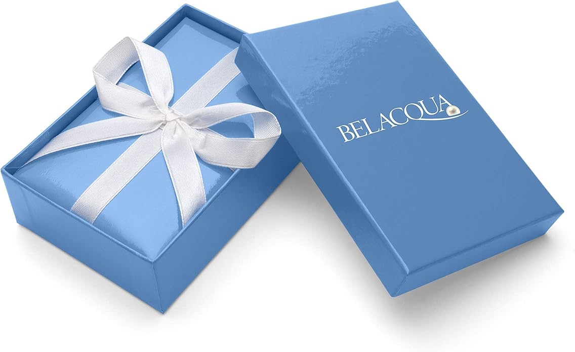 Belacqua Natural teardrop Jade Pendant Necklace for Women | 10K Gold 18" Rope Chain With Spring Ring Clasp | Jewelry for Her | Gift Box Included