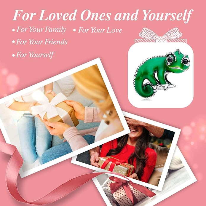 Cute Fashion Heart Charms,S925 Sterling Silver Charm,Bead for Bracelets and Necklaces,For Women Jewelry Present