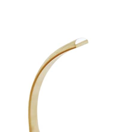 14/20 Yellow Gold Filled Wire Half Hard (Half Round) 14K Gold Filled Made in USA by CRAFT WIRE (3 Feet, 14 Gauge) - size: 14 Gauge, style: 3 Feet