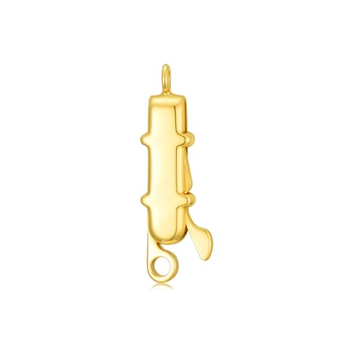 14K Yellow Gold Jewelry Clasp Necklace Extender Clasp Bracelet Extension Connector for DIY Necklace Bracelet Anklet Jewelry Making, 14K Gold Clasp for DIY Jewelry Making (Style 9) - style: Style 9