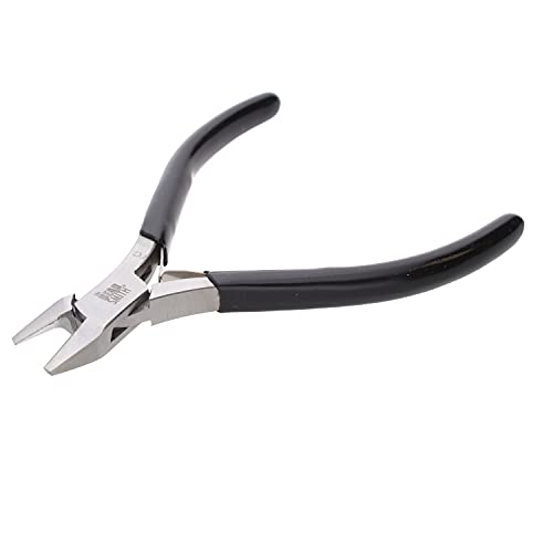 The Beadsmith Heavy Duty Side Cutter – Tungsten Carbide Blade – 4.5 inches (115mm) – Steel Head and Double-Leaf Spring – Designed to Cut Up to 16 Gauge Stainless Steel Wire –Tool for Jewelry Making - style: Heavy Duty Side Cutter