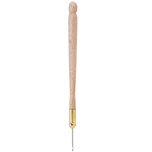 Stainless Steel Crochet Hooks for Embroidery Beading Knitting Sewing Tools Brown Set