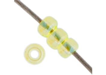 Miyuki Seed Bead 11/0 APX.22g - Ceylon Light Yellow Japanese Glass Seed Beads - color: Ceylon Light Yellow
