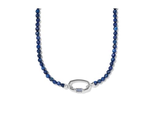 Kendra Scott, Women's, Emery Beaded Strand Necklace - color: Rhod Dark Blue Qrtz