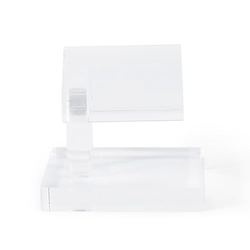 Oirlv Acrylic Jewelry Display Single Watch Stand for Men Acrylic Bracelet Watch Holder for Women (Clear) - color: Transparent YJ12601