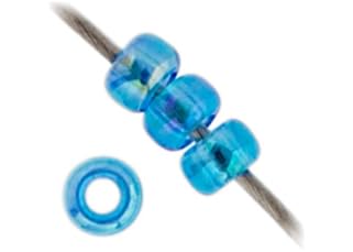 Miyuki Seed Bead 11/0 APX.22g - Blue Azure Transparent AB Japanese Glass Seed Beads