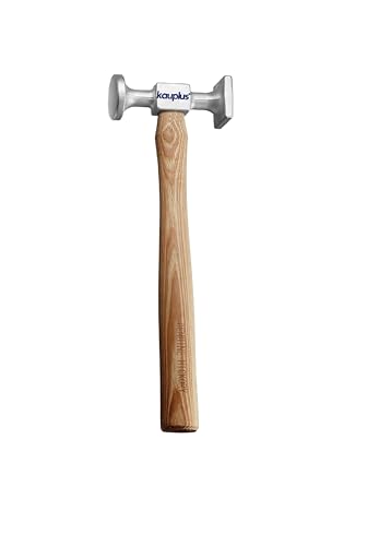 3PCS Aluminum Auto Body Dent Repair Set - Metal Work Dolly Tool Kit With Chisel, Shrinking, and Utility Pick Hammers