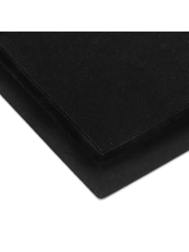 Velvet Jewelry Tray, Stackable Design, Drawer Insert, Multi-Compartment Storage, for Necklace Bracelet Ring Watch Organizing (Black) - color: Black