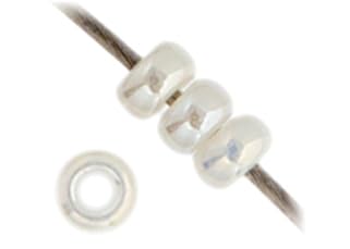 Miyuki Japanese Glass Seed Beads 22gms 11/0 in Ivory Pearl Ceylon - color: Ivory Pearl Ceylon
