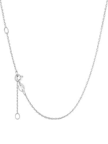 ChicSilver 1.1mm/ 1.5mm 925 Sterling Silver Chains for Women Dainty Thin Silver Necklace Chain for Women - 16/18/20/22/24 Inch - color: 1.5mm Width - Silver, size: 24 Inches Length