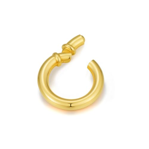 14K Yellow Gold Jewelry Clasp Necklace Extender Clasp Bracelet Extension Connector for DIY Necklace Bracelet Anklet Jewelry Making, 14K Gold Clasp for DIY Jewelry Making (Style 1) - style: Style 1