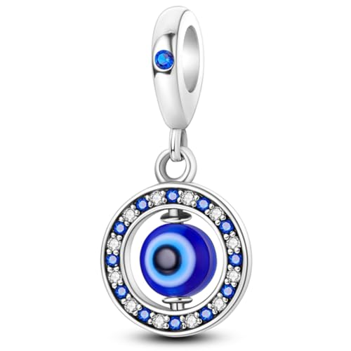 925 sterling silver bracelet necklace pendant, women's jewelry gift, dream catcher net bead pendant, suitable for original bracelets, parties, birthday jewelry gifts - color: KJC681