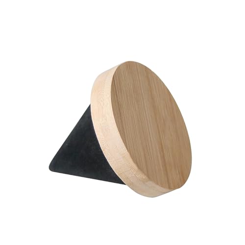 Single Bracelet Holder,Jewelry Displays for Selling Photograph,Bamboo Base Bangle Stand (Black) - color: Black