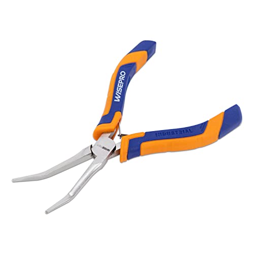 6 Inch Mini 45-Degree Bent Long Nose Pliers, Jewelry/Craft Making, Repairing - style: 6 Inch Bent Long Nose Pliers