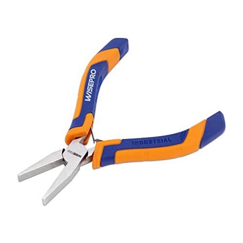 5 Inch Mini Flat Nose Pliers, Smooth Jaw Pliers, for Jewelry/Craft Making, Repairing - style: 5 Inch Flat Nose Pliers
