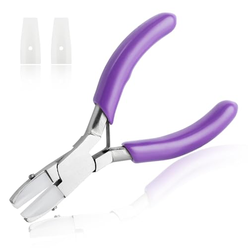 SPEEDWOX Nylon Jaw Pliers - Double Flat Jaw Pliers for Jewelry Making - style: Flat Nylon Jaw Pliers