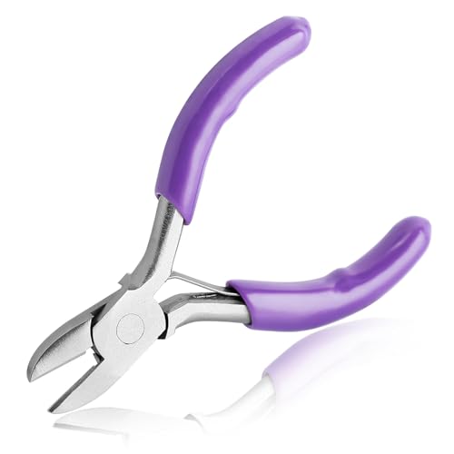 SPEEDWOX 3-Inch Diagonal Cutters Small Wire Cutting Pliers for Jewelry Making, Floral Wire, Zip Ties - Mini Side Cutting Tool, Snips, Flush Pliers - style: Diagonal Cutting Pliers