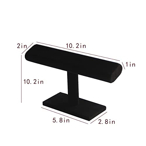 Byken Watch Bracelet Holder,Jewelry Display Stand for Selling (Black)