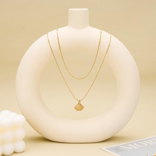 SMYHTGLIF 12 Pcs Stainless Steel Round Snake Necklace Chain Bulk Gold Necklace Chain for Women DIY Jewelry Making - color: Gold Snake Bead, size: 18 inches