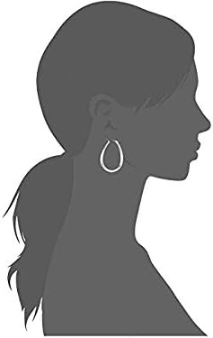 Silver Oval Hoop Earrings Hypoallergenic 14K Gold Plated Sterling Silver Lightweight Oval Hoop Earrings for Women Gilrs