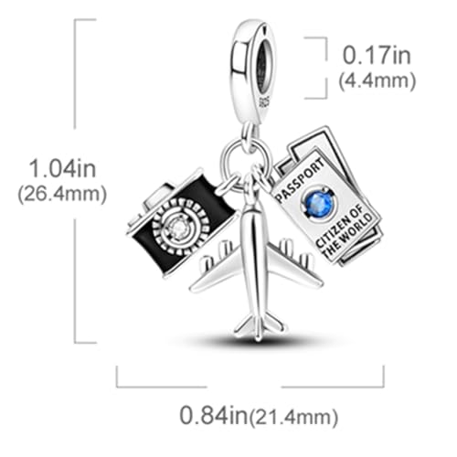 925 sterling silver bracelet necklace pendant, women's jewelry gift, dream catcher net bead pendant, suitable for original bracelets, parties, birthday jewelry gifts - color: KJC792
